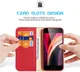 Dux Ducis Hivo iPhone SE (2020/2022) / 8 / 7 Hoesje Book Case Zwart afbeelding 3
