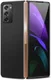 Samsung Galaxy Z Fold 2 Hoesje Back Cover Echt Leer Zwart afbeelding 1