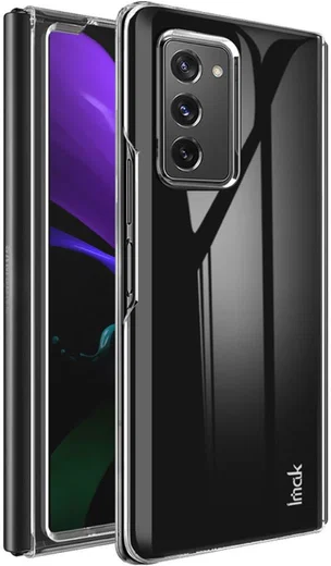 IMAK Crystal Case II Pro Samsung Galaxy Z Fold 2 Hoesje Transparant afbeelding 2