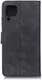 Samsung Galaxy A12 Vintage Book Case Hoesje Wallet Zwart afbeelding 5