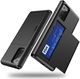 Samsung Galaxy S20 FE Hoesje met Kaart Houder Back Cover Groen afbeelding 4
