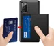 Samsung Galaxy S20 FE Hoesje met Kaart Houder Back Cover Blauw afbeelding 4