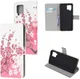 Samsung Galaxy A12 Portemonnee Hoesje Bloemen  Print afbeelding 3