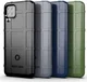 Samsung Galaxy A12 Hoesje Shock Proof Rugged Shield Zwart afbeelding 3