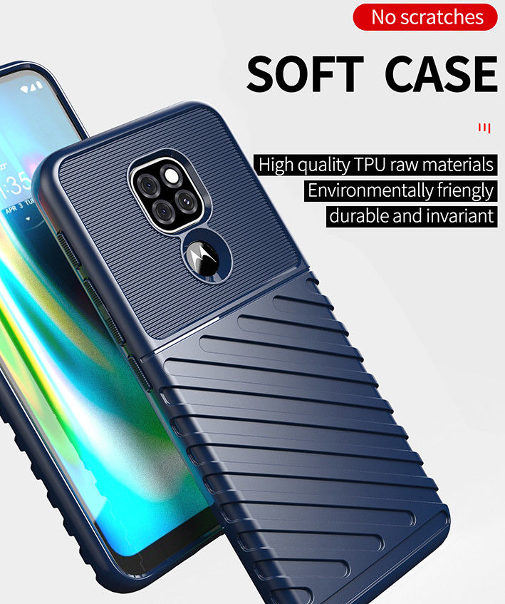 Samsung Galaxy M12 / A12 Twill Thunder Texture Back Cover Groen afbeelding 3