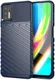 Motorola Moto G9 Plus Hoesje TPU Thunder Design Blauw afbeelding 1