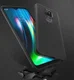 Motorola Moto G9 Play / Moto E7 Plus Hoesje Twill Slim Textuur Zwart afbeelding 8