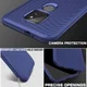 Motorola Moto G9 Play / Moto E7 Plus Hoesje Twill Slim Textuur Blauw afbeelding 8