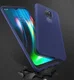 Motorola Moto G9 Play / Moto E7 Plus Hoesje Twill Slim Textuur Blauw afbeelding 6