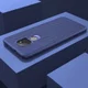 Motorola Moto G9 Play / Moto E7 Plus Hoesje Twill Slim Textuur Blauw afbeelding 5