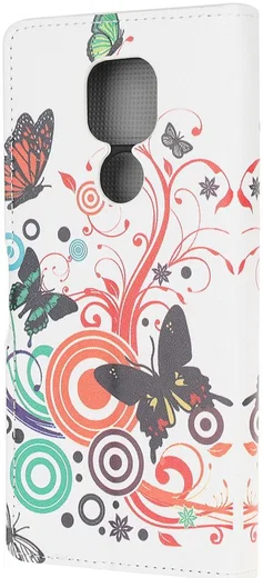 Motorola Moto G9 Play / Moto E7 Plus Hoesje met Vlinder Print afbeelding 1