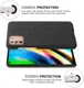 Motorola Moto G9 Plus Stof Hard Back Cover Zwart afbeelding 5