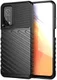 Xiaomi Mi 10T/Mi 10T Pro Twill Thunder Texture Back Cover Zwart afbeelding 1
