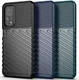 Xiaomi Mi 10T/Mi 10T Pro Twill Thunder Texture Back Cover Zwart afbeelding 3