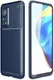 Xiaomi Mi 10T/Mi 10T Pro Siliconen Carbon Hoesje Blauw afbeelding 1
