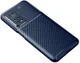 Xiaomi Mi 10T/Mi 10T Pro Siliconen Carbon Hoesje Blauw afbeelding 2