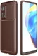 Xiaomi Mi 10T/Mi 10T Pro Siliconen Carbon Hoesje Bruin afbeelding 1