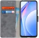Xiaomi Mi 10T Lite Retro Wallet Book Case Hoesje Zwart afbeelding 1