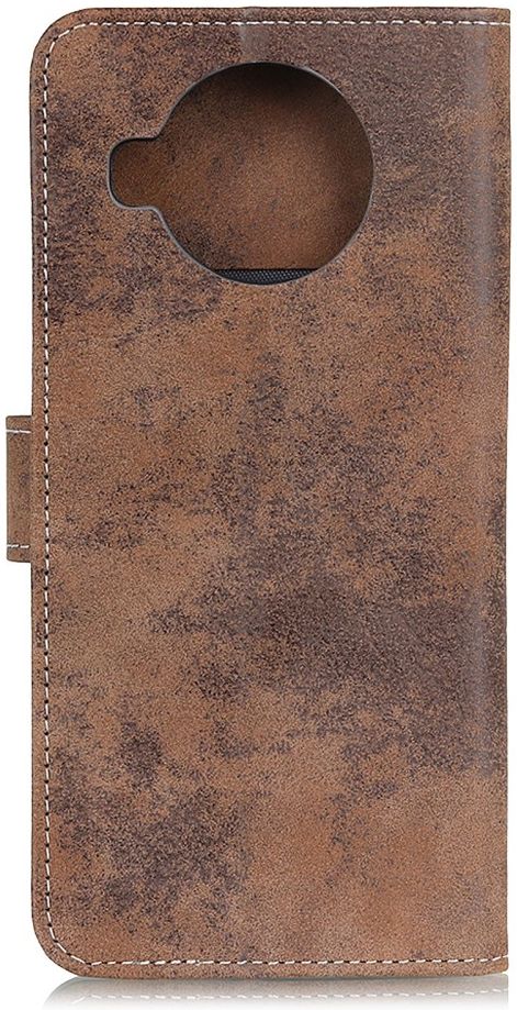 Xiaomi Mi 10T Lite Retro Wallet Book Case Hoesje Bruin afbeelding 5