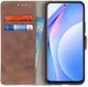 Xiaomi Mi 10T Lite Retro Wallet Book Case Hoesje Bruin afbeelding 1