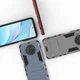 Xiaomi Redmi Note 9 Pro / Note 9S Shockproof Backcover Kickstand Zwart afbeelding 2