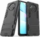 Xiaomi Redmi Note 9 Pro / Note 9S Shockproof Backcover Kickstand Zwart afbeelding 4