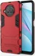 Xiaomi Redmi Note 9 Pro / Note 9S Shockproof Backcover Kickstand Rood afbeelding 1