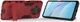 Xiaomi Redmi Note 9 Pro / Note 9S Shockproof Backcover Kickstand Rood afbeelding 3