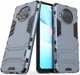 Xiaomi Redmi Note 9 Pro 5G / Note 9S Shockproof Backcover Kickstand Blauw afbeelding 2
