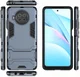Xiaomi Redmi Note 9 Pro 5G / Note 9S Shockproof Backcover Kickstand Blauw afbeelding 4