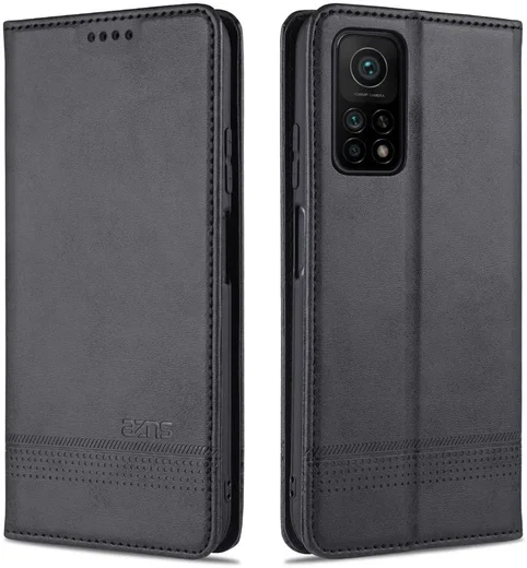 Xiaomi Mi 10T / Mi 10T Pro Hoesje Portemonnee Book Case Zwart afbeelding 2