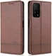 Xiaomi Mi 10T / Mi 10T Pro Hoesje Portemonnee Book Case Coffee afbeelding 2