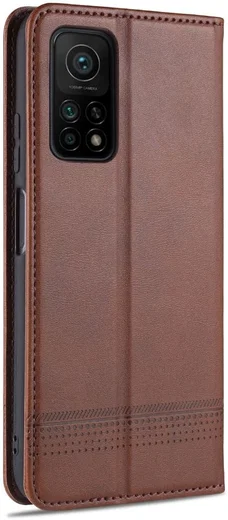 Xiaomi Mi 10T / Mi 10T Pro Hoesje Portemonnee Book Case Coffee afbeelding 4