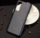 Oppo Reno 4 Pro 4G Hoesje Litchi Skin Kunstleer Back Cover Zwart afbeelding 5