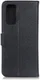 Oppo Reno4 5G Hoesje Retro Wallet Book Case Zwart afbeelding 4