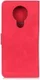 Nokia 3.4 Vintage Book Case Hoesje Wallet Rood afbeelding 4