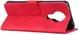 Nokia 3.4 Vintage Book Case Hoesje Wallet Rood afbeelding 5