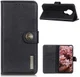 Nokia 3.4 Hoesje Retro Wallet Book Case Zwart afbeelding 2