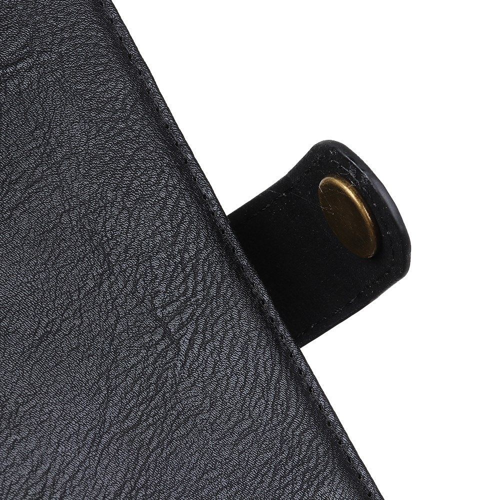 Nokia 3.4 Hoesje Retro Wallet Book Case Zwart afbeelding 12