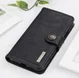 Nokia 3.4 Hoesje Retro Wallet Book Case Zwart afbeelding 3