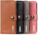 Nokia 3.4 Hoesje Retro Wallet Book Case Zwart afbeelding 4