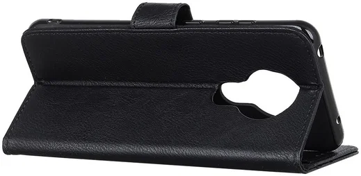 Nokia 3.4 Hoesje Retro Wallet Book Case Zwart afbeelding 7