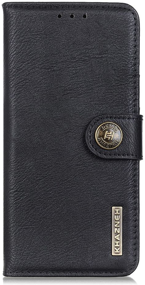 Nokia 3.4 Hoesje Retro Wallet Book Case Zwart afbeelding 8