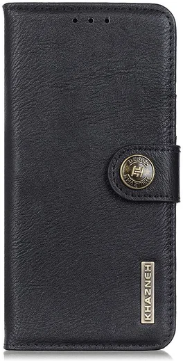 Nokia 3.4 Hoesje Retro Wallet Book Case Zwart afbeelding 8