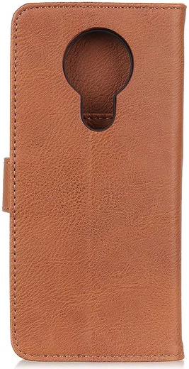 Nokia 3.4 Hoesje Retro Wallet Book Case Bruin afbeelding 4
