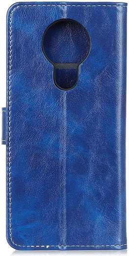 Nokia 3.4 Portemonnee Stand Hoesje Blauw afbeelding 5