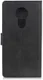 Nokia 3.4 Hoesje Book Case Kunst Leer Zwart afbeelding 3