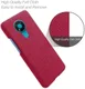 Nokia 3.4 Stof Textuur Back Cover Rood afbeelding 4