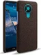 Nokia 3.4 Stof Textuur Back Cover Bruin afbeelding 1