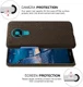 Nokia 3.4 Stof Textuur Back Cover Bruin afbeelding 5